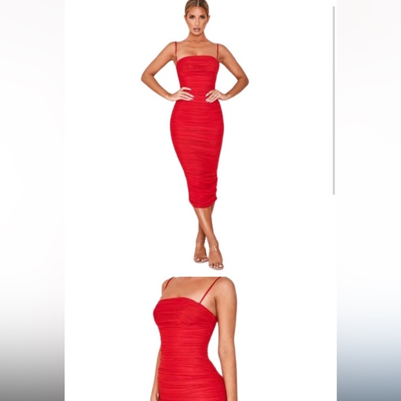 House of CB Dresses House Of Cb Red Dress Poshmark